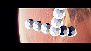 TESSERAE: self-assembling space architecture