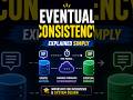 Eventual Consistency Explained (Must-Know for Interviews) 🚀 #shorts