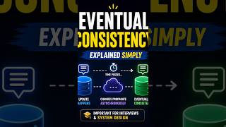 Eventual Consistency Explained (Must-Know for Interviews) 🚀 #shorts