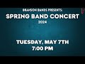 Hs spring band concert 2024  branson bands live concert 