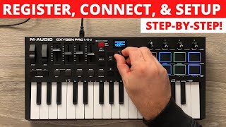 M-Audio Oxygen Pro MINI - USB Connection, Getting Started, and DAW Setup Tutorial screenshot 5