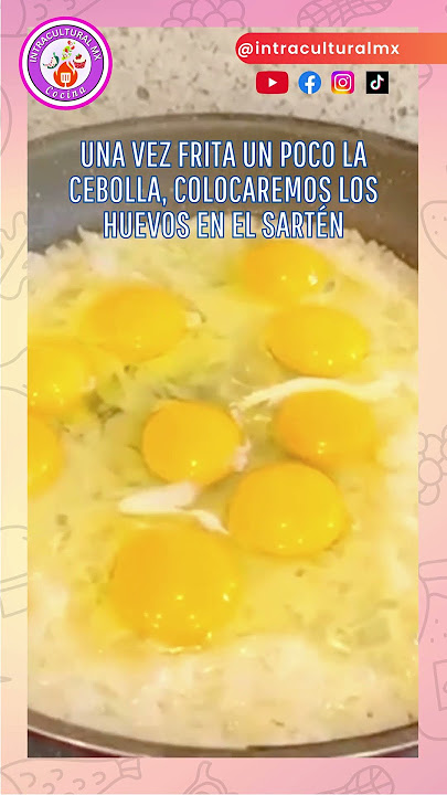 ¡DELICIOSOS HUEVOS CON PAPAS! #intraculturalmx #cocina #alimentossanos #recetas #alimentosenteros