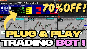 Plug and play trading bot for Ninja Trader 8