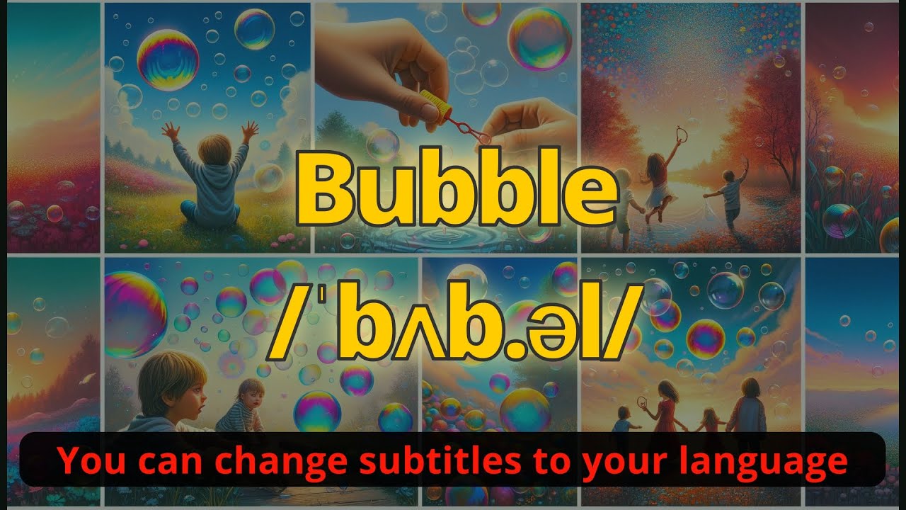 Bubble meaning with 5 examples