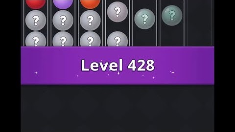 Color Bubble - Ball Sort Puz (Level 428)