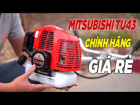 Video Máy Cắt Cỏ Mitsubishi TU43 Chính Hãng Cần MORI Cực XỊN... - youtube