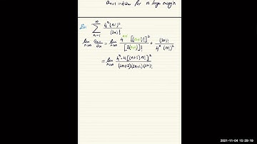 Ratio Test and  Root Test Part II