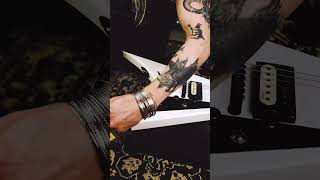 Installing Dunlop Flush Mount Straploks On A Jackson Rrxt guitar guitarmods woodworking