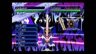 Super Kotemon Vs. Zanbamon - Final Round