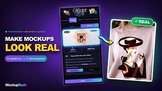 Make Your Mockups Design Look Real, Not Pasted On (Photoshop Plugin)
