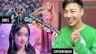 UNIS(유니스) 'SUPERWOMAN' Official M/V | REACTION (Super Proud Of their Debut!!!!!!)