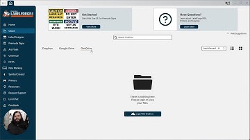 Cloud Sharing on Dropbox on PC | LabelForge PRO