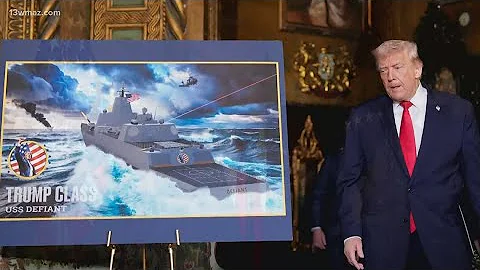 Donald Trump announces new Navy battleships as military announces another boat strike