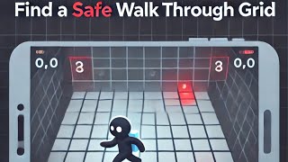Find a Safe Walk Through Grid || Leetcode Biweekly contest 139 || Medium