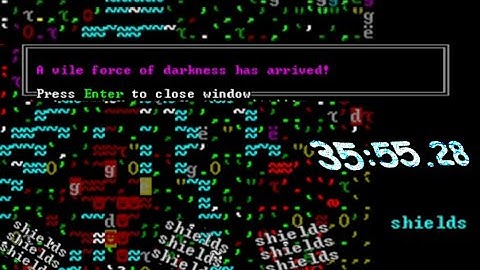 Dwarf Fortress GOBLIN SIEGE%  (35:55.28)