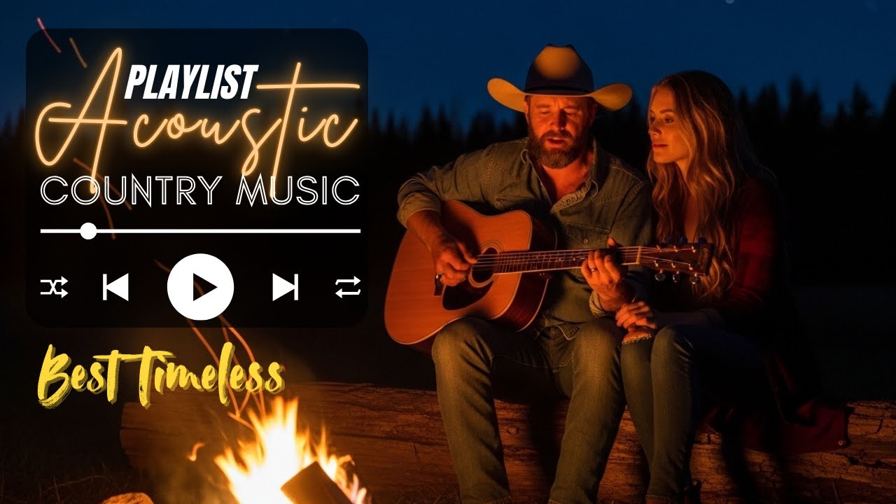 Acoustic Country :Midnight Creek - Quiet Reflections & Gentle Melodies - Country Music