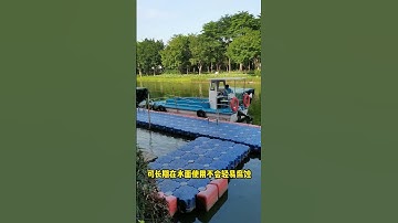 Techniques for fixing and installing pontoon docks: Ensure the stability of the floating platform.