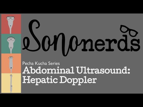 Abdominal Ultrasound :: Hepatic Doppler Pecha Kucha