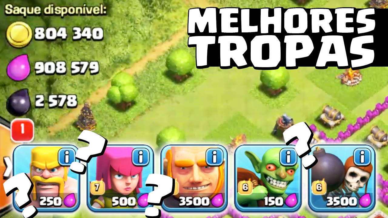 AS MELHORES ESTRATÉGIAS DE FARM DO CLASH OF CLANS