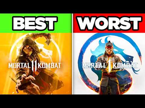 Every Mortal Kombat Game Ranked WORST To BEST