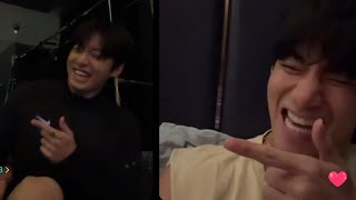 Sub [Jungkook Live w/ V] 250829 I need to wash up
