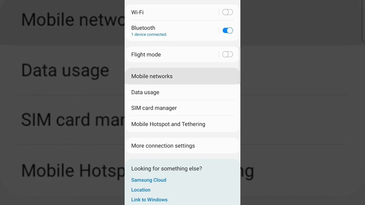 Samsung A50 phone hidden  network settings.  plz subscribe my channel.