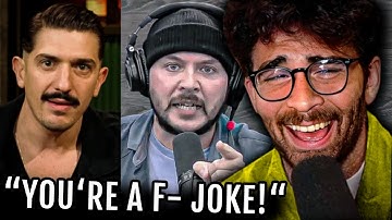 Andrew Schulz CONFRONTS Tim Pool & Friends | Hasanabi reacts