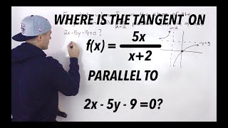 MCV4U (Unit 2 Test 1 Application Question 1) - Parallel Tangents