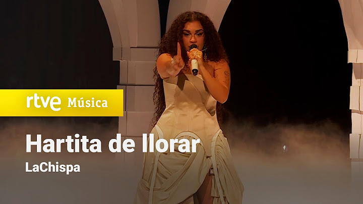 Lachispa – “Hartita de llorar” | Benidorm Fest 2025 | FINAL