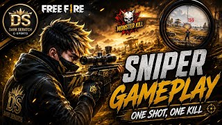 We are the dominant ones.#DarkSeratch #FreeFireSniper #OneShotOneKill #HeadshotMaster 