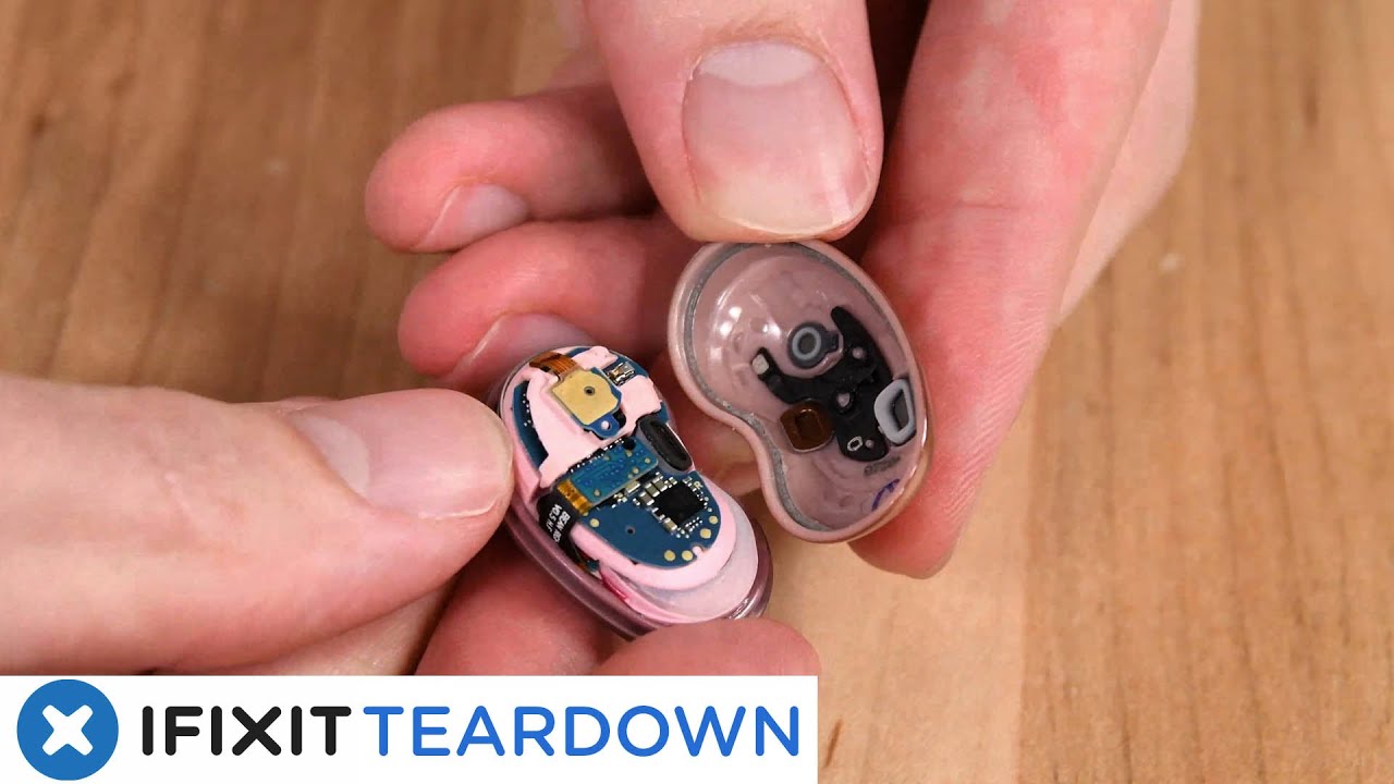 Galaxy Buds Live Teardown: The Most Repairable Earbuds Yet? - YouTube