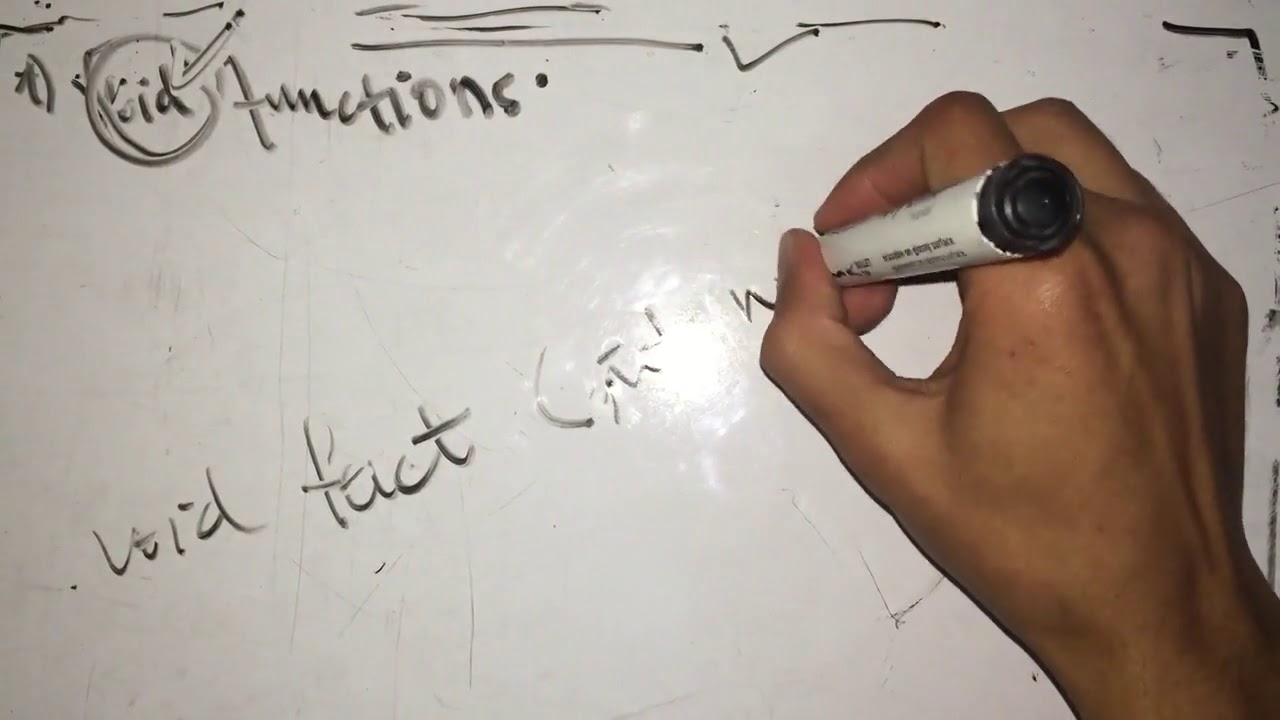 Void Functions Related C Programs YouTube