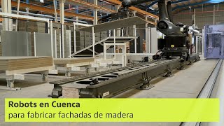 Robots y madera para fabricar fachadas sostenibles