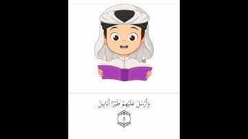 سورة الفيل 🌼 #quran #اكسبلور #المصحف #اكسبلور_explore #explorepage