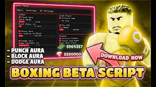 NEW Boxing Beta Script 2026 No Key | Auto Block, Auto Dodge, Auto Punch, Infinite Stamina PC/Mobile NEW Boxing Beta Script 2026 No Key | Auto Block, Auto Dodge, Auto Punch, Infinite Stamina PC/Mobile