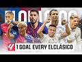 ¡1 GOL INCREÍBLE de cada ELCLÁSICO! ⚔️ | LALIGA EA SPORTS 2016-2026