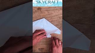 Amazing Paper Glider Design | Easy DIY Paper Aircraft Tutorial #shorts #origami #paper #diy