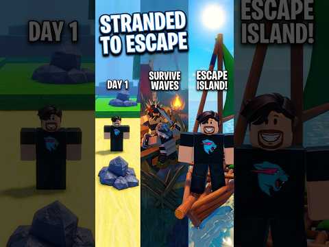 MrBeast Island Escape Challenge in Roblox #shorts