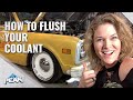 LIVE coolant flush with Flying Sparks Garage!