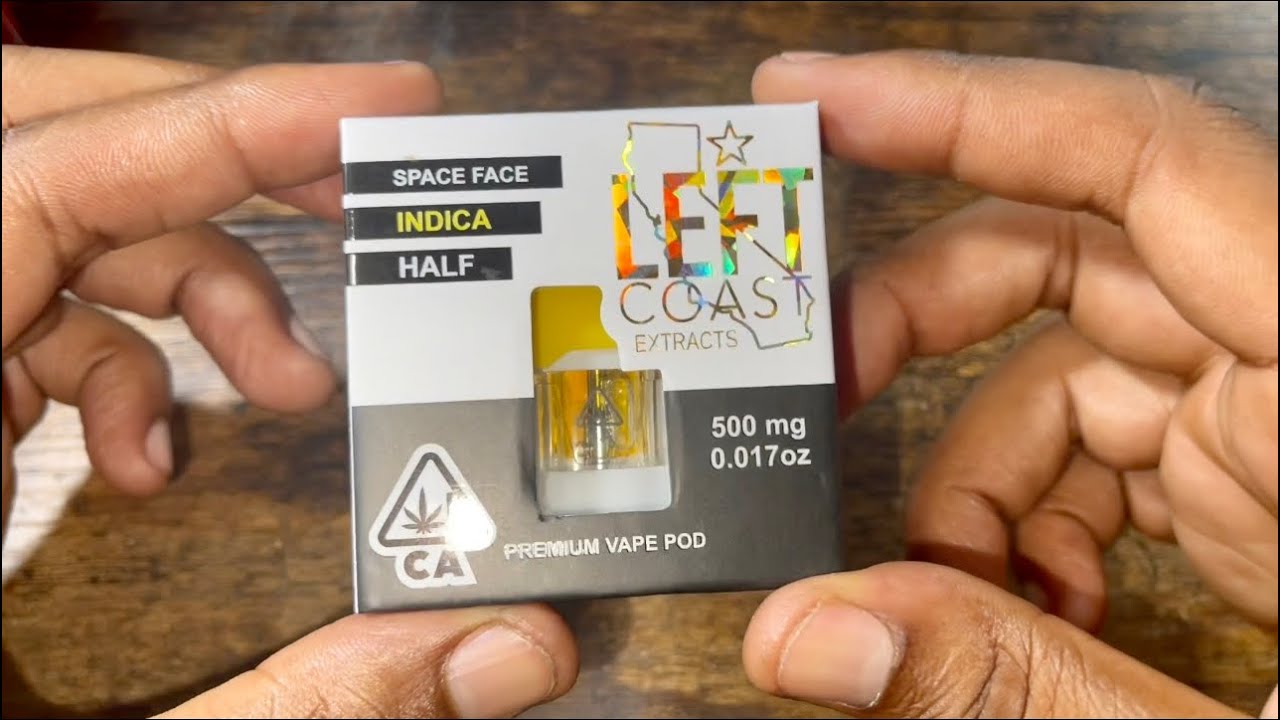 Space Face THC Vape Pod Review ! (LeftCoastExtracts)