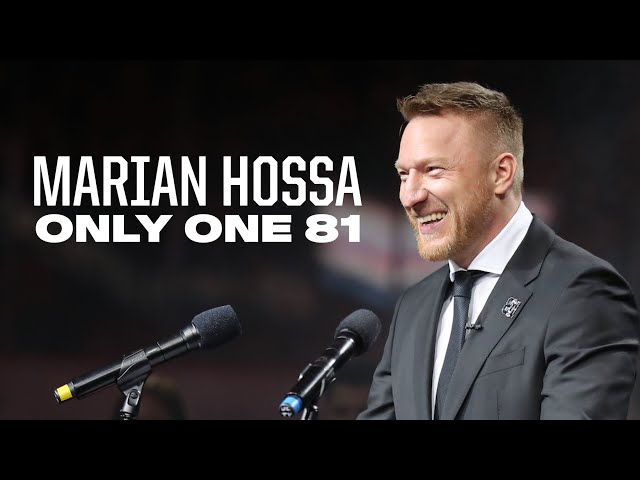 Marian Hossa Jersey Retirement Ceremony - Nomadic Niko