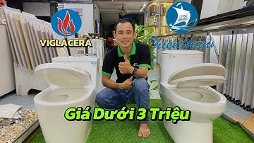 Dưới 3Triệu Nên Chọn Bồn Cầu Hãng Nào Viglacera Hay Thiên Thanh. Top 2 Bồn Cầu Bán Chạy Nhất Năm.