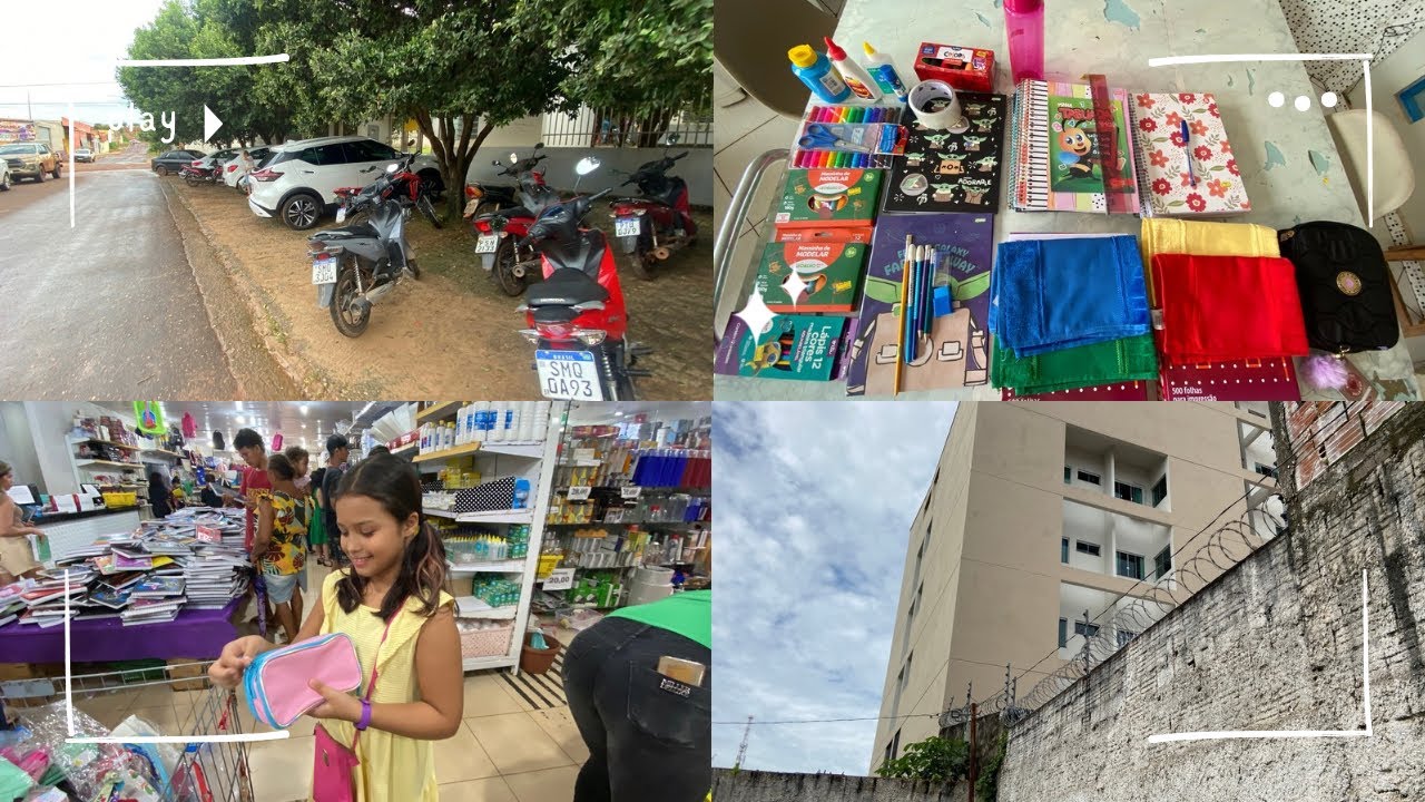 Dia de terapia | Comprando os materiais escolares + Reunião escolar das crianças 🥰