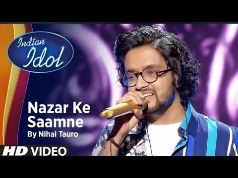Indian Idol Season 12  Nazar Ke Saamne By Nihal  Kumar Sanu vs Alka Yagnik  Himesh Neha Vishal