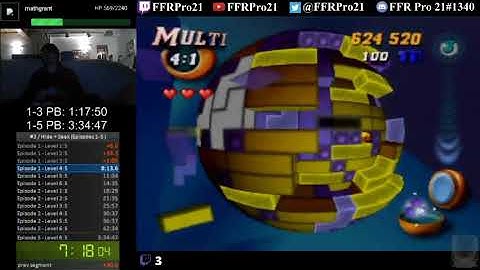 N64 - Tetrisphere - Hide + Seek Speedrun (Episodes 1-5) - 3:30:26