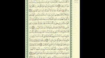 الورد اليومى.. سورة المائدة من الاية 114 الى الاية 120 بصوت القارئ الشيخ ماهر المعيقلى