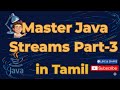 Java Streams - Terminal Operation explained in Tamil