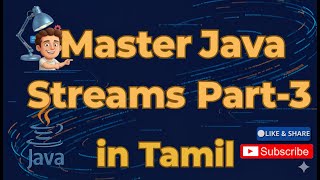Java Streams - Terminal Operation explained in Tamil