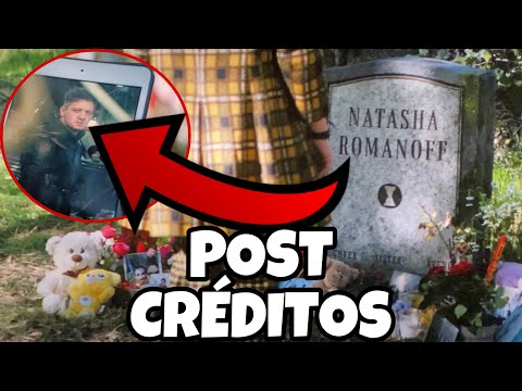BLACK WIDOW| ESCENA POST CREDITOS EXPLICADA| VAN POR HAWKEYE