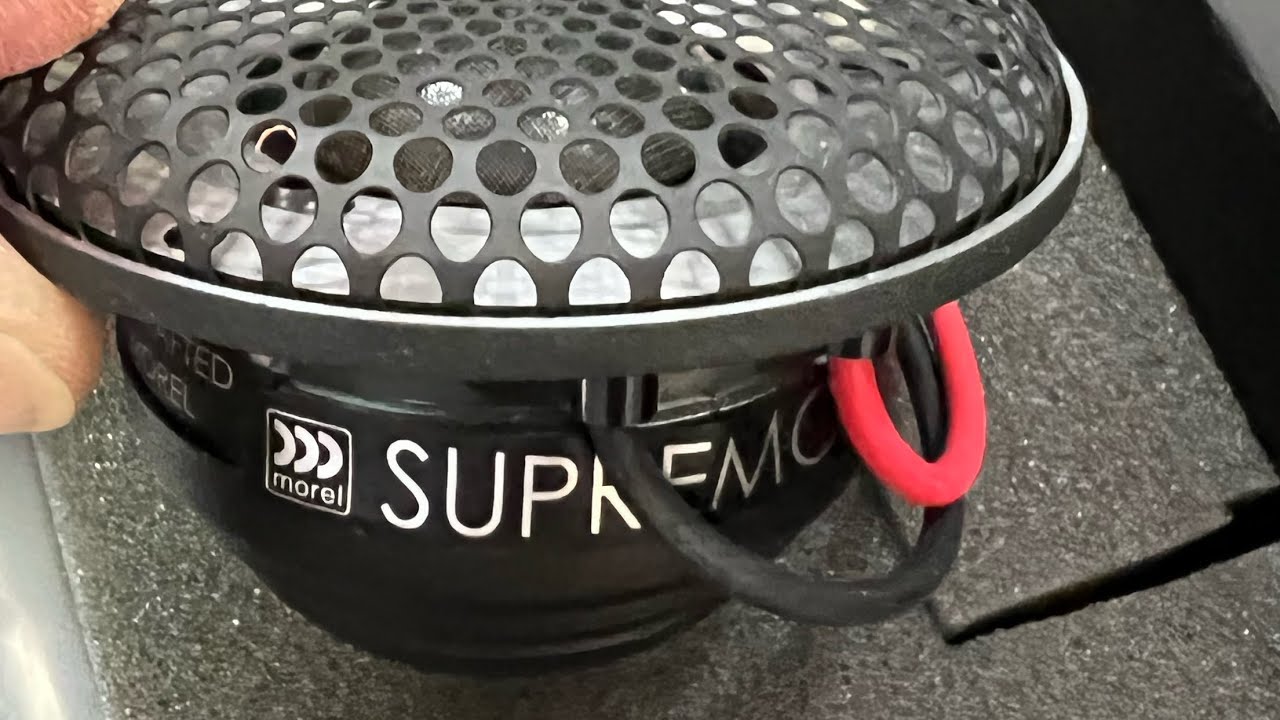 Unboxing Morel Supremo Piccolo tweeters. Wired Kustoms Motorsports